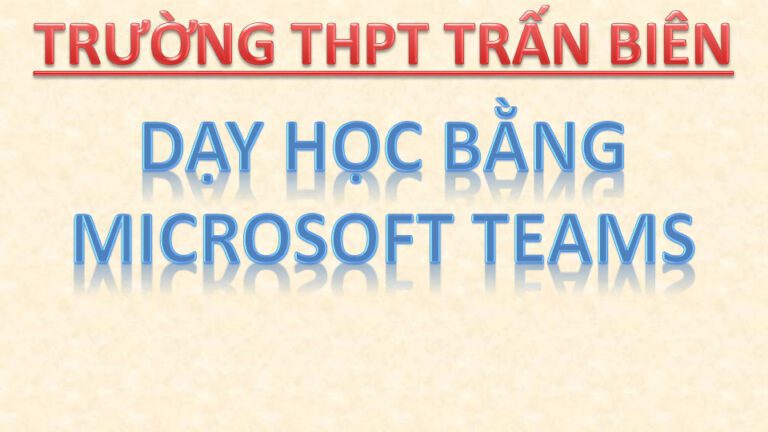 Khắc phục lỗi chèn Video vào PowerPoint trong Microsoft Teams tối ưu nhất